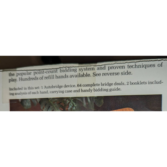 Vintage 1969 Advanced Autobridge Playing Board Set Alfred P. Sheinwold PB - Picture 9 of 15